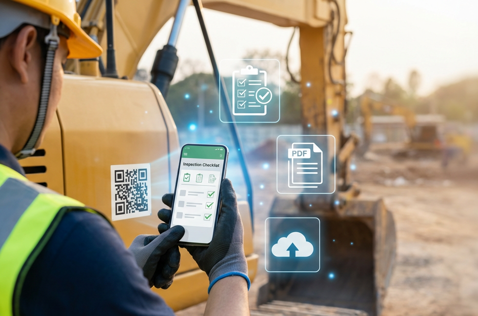 Digital Permit approvals using QR codes